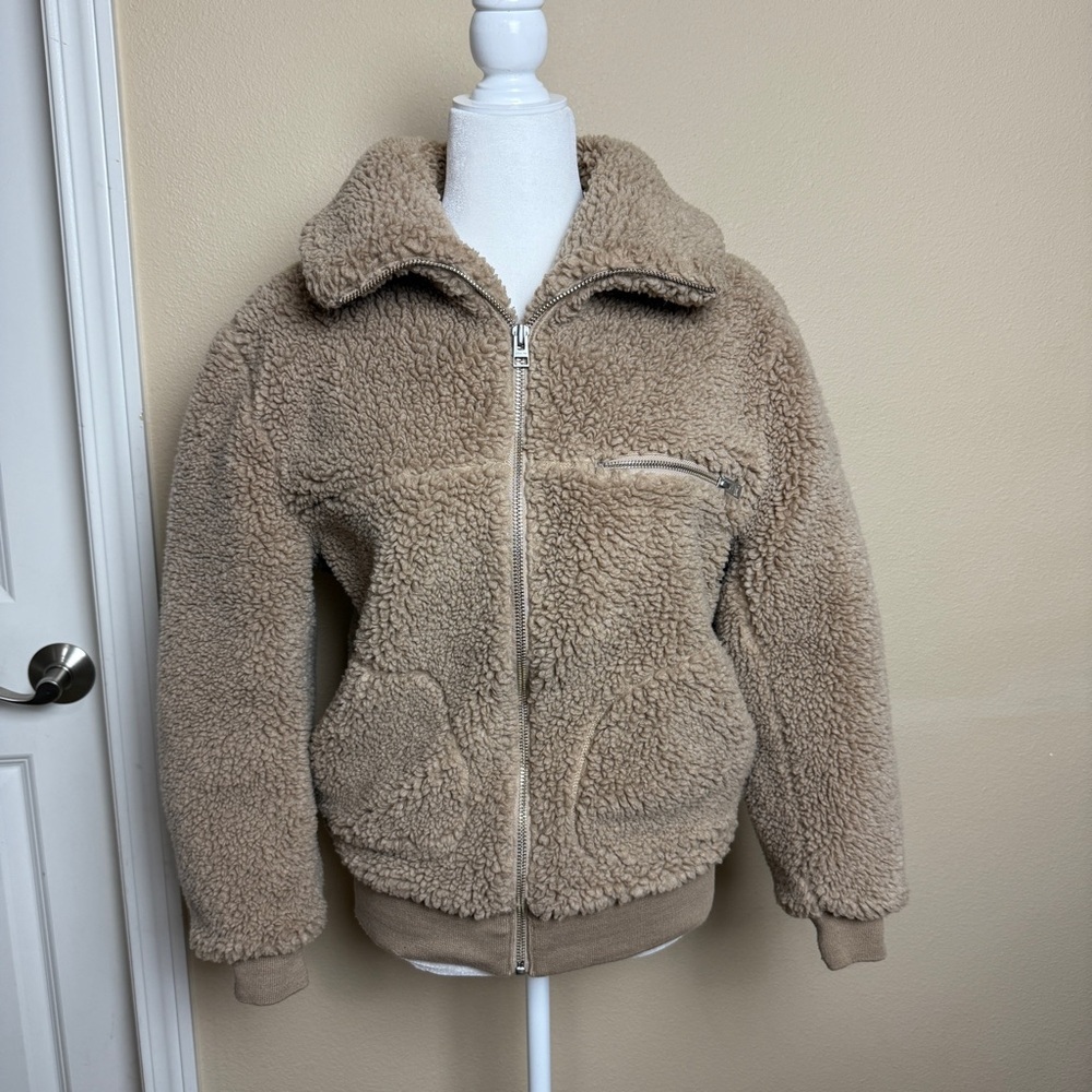 Aritzia Wilfred Free Teddy Jacket Size XXS - Picture 2 of 12